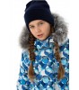 Зимний костюм Скандинавия шары синий